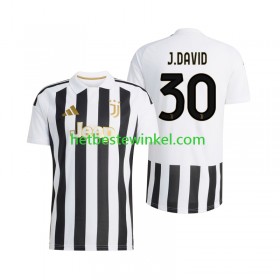 Juventus Jonathan David 30 Voetbalshirts Thuis 2026-27